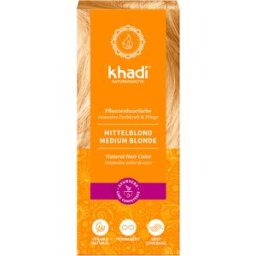 Khadi Tinte para el Cabello Natural 100 gr Medium Blonde
