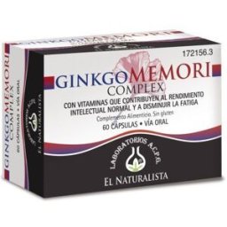 El Naturalista Ginkgomemori Complex 60 Cápsulas