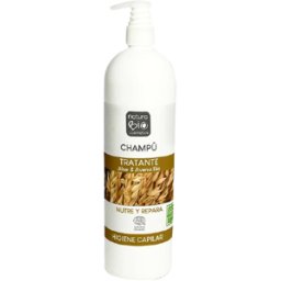 NaturaBIO Cosmetics Champú Tratante Aloe Vera & Avena 740 ml