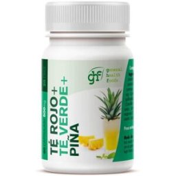 GHF Té Rojo + Té Verde + Piña 60 cápsulas 500 mg 50 gr