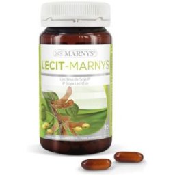 Marnys Lecitina de Soja 1200 mg 60 cápsulas