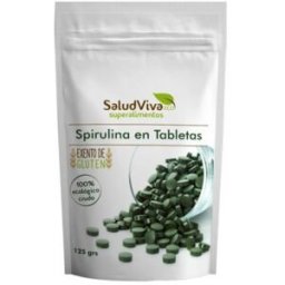 Salud Viva Spirulina en Tabletas 125 gr