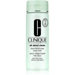 Clinique Jabón Facial Líquido Extra Suave Piel muy Seca a Seca 200 ml