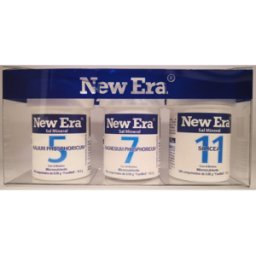 New Era Trío Relax Sales Minerales 3 piezas