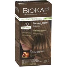 Biokap Nutricolor Delicato Rapid Tinte Capilar 7.0 Rubio Medio Natural