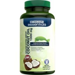 Betancourt Essentials Coconut Oil 1000 mg 120 cápsulas blandas