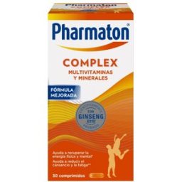 Pharmaton Complex Multivitaminas y Minerales Comprimidos 30