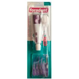 Oradent Kit Dental Cepillo+Interdental+Blanqueador