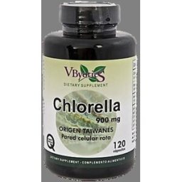 Vbyotics Chlorella Taiwan Pared Celular Rota 120 cápsulas
