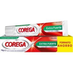 Corega Crema Fijadora Para Prótesis Dentales Extra 70 gr