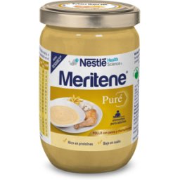 Meritene Puré Pollo con Pasta y Champiñones Tarro 300 gr