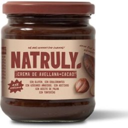Natruly Crema de Avellanas Orgánica Cacao & Avellanas 300 gr