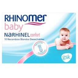 Rhinomer Narhinel Confort Aspirador Nasal 10 Recambios Desechable