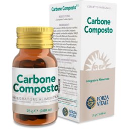 Forza Vitale Carbone Composto Comprimidos 25 gr