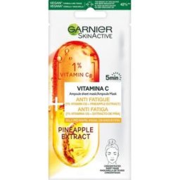 Garnier Mascarilla Anti Fatiga con Vitamina Cg y Piña 15 gr