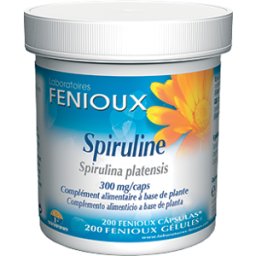 Fenioux Spiruline 300 mg x 200 Cápsulas