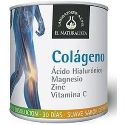 El Naturalista Colágeno + Ac hialuronico + mg + Zn + Vit c 390 gr