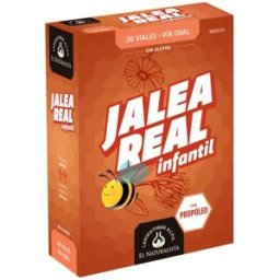 El Naturalista Jalea Real Infantil con Propóleo 20 viales 20 Unidades