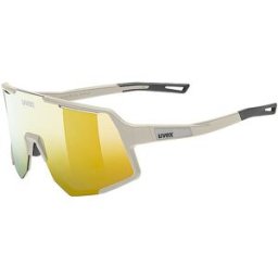 Uvex Gafas de ciclismo Sequenze para hombre gris claro