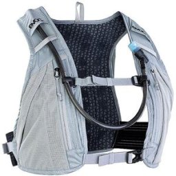 Evoc Mochila de ciclismo Hydro Pro 6 + Mochila de hidratación de 1,5 litros gris