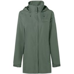 Vaude Parka de invierno para mujer Escape 2L con capucha verde oscuro 36