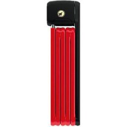 Abus Candado plegable para bicicleta BORDO™ Lite 6055K/85 + Soporte SH rojo
