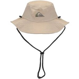 Quiksilver Sombrero de sol Bushmaster para hombre marrón claro L/XL
