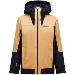 Peak Performance Chaqueta de esquí para hombre Rider Tech Insulated marrón claro S