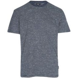 Quiksilver Camiseta de playa para hombre Lopaz con bolsillo a rayas azul oscuro XXL
