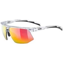 Uvex Gafas deportivas Aerios para hombre transparente