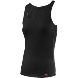 Löffler Camiseta de tirantes para mujer TRANSTEX® LIGHT negro 42
