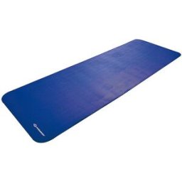Schildkröt Esterilla de fitness XL, 15 mm, azul, con correa de transporte azul