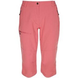Icepeak Pantalones cortos de senderismo para mujer Beattie Capri 3/4 coral 44