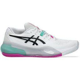 Asics Zapatillas de tenis para hombre GEL-Resolution X Clay blanco 44