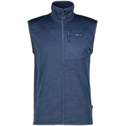 Meru Chaleco polar para hombre Caen azul oscuro M