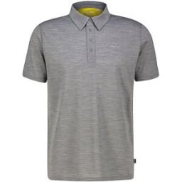 Meru Polo funcional para hombre Monforte Woolmix gris L