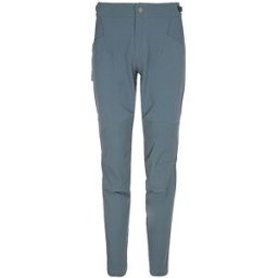 Ortovox Pantalón de senderismo softshell Trad Plus para mujer gasolina M