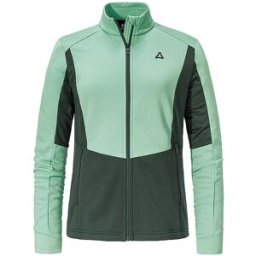 Schöffel Chaqueta polar de mujer Style Pontre verde 42