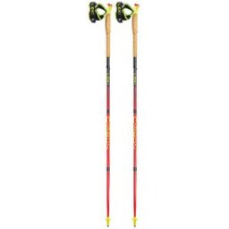 Leki Bastones de senderismo Ultratrail FX One rojo 105