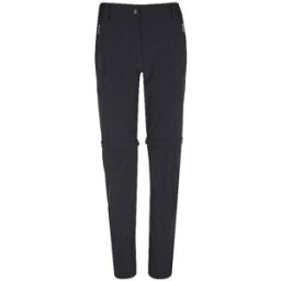 Vaude Pantalón de senderismo para mujer Farley Stretch ZipOff negro 44