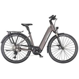 Ktm Bicicleta de trekking eléctrica unisex de 28 Macina Style 710 (cuadro abierto) rojo 56CM