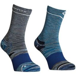 Ortovox Calcetines de senderismo Alpine Mid Socks M para hombre azul 39-41