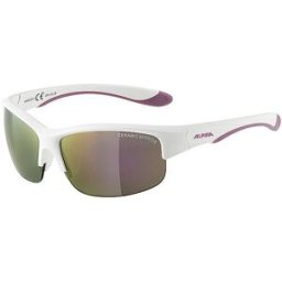 Alpina Gafas de ciclismo para niños Flexxy Youth HR blanco