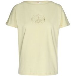 Spirit Of Om Camiseta de yoga Eka Padma para mujer amarillo XL