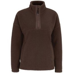 Venice Beach Suéter de fitness Sarah HalfZip para mujer marrón L