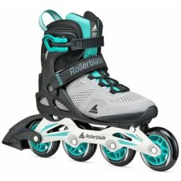 Rollerblade Patines en línea para mujer Microblade 80 gris claro 35