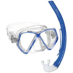 Mares Juego de buceo infantil Zephir azul