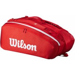 Wilson Raquetero Super Tour Red Collection 12 raquetas rojo