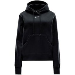 Nike Sudadera con capucha de fitness para mujer Sportswear Phoenix Fleece negro L