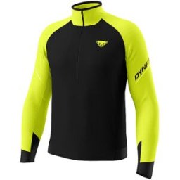 Dynafit Camiseta de esquí de travesía con cremallera Alpine para hombre amarillo S